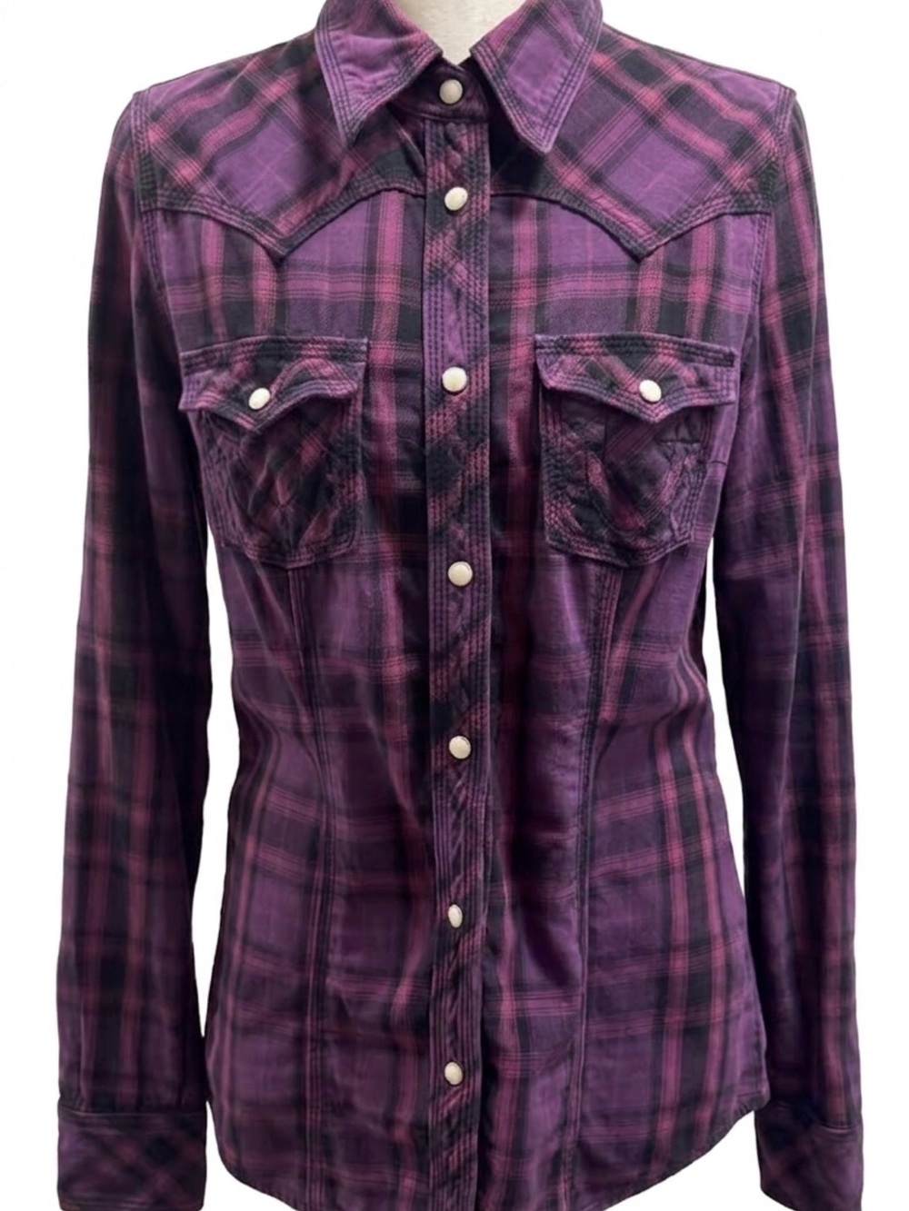 True Religion Flannel Western SZ M